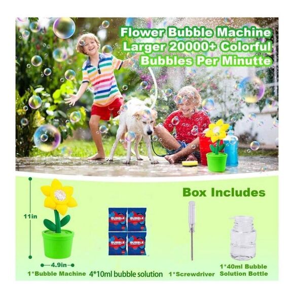 BUBBLE MACHINE - Picture 6 of 10